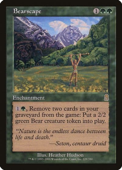 Bearscape Odyssey Magic card