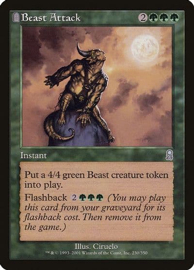 Beast Attack Odyssey Magic card