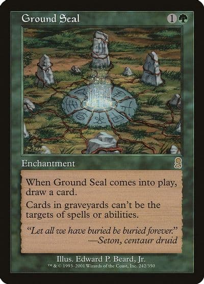Ground Seal Odyssey Magic card