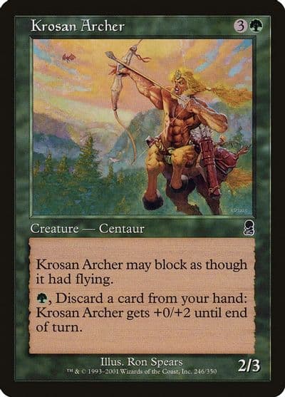 Krosan Archer Odyssey Magic card