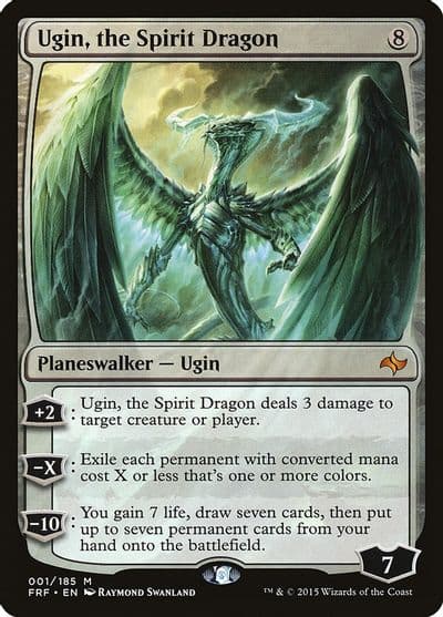 Ugin the Spirit Dragon Fate Reforged Magic card
