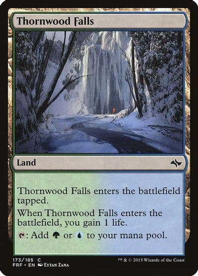 Thornwood Falls Fate Reforged Magic card