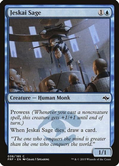 Jeskai Sage Fate Reforged Magic card