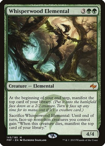 Whisperwood Elemental Fate Reforged Magic card