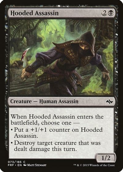 Hooded Assassin Fate Reforged Magic card