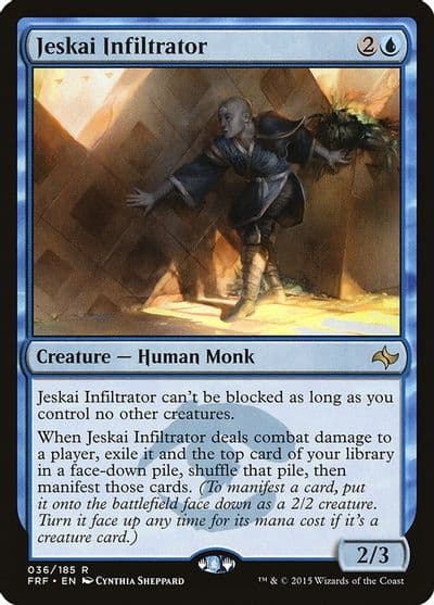 Jeskai Infiltrator Fate Reforged Magic card