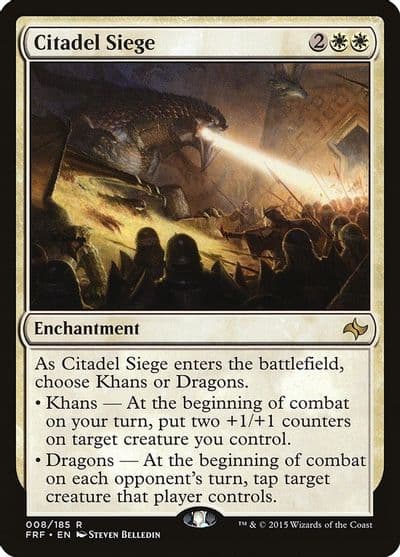 Citadel Siege Fate Reforged Magic card