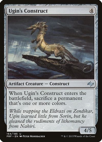 Ugins Construct Fate Reforged Magic card