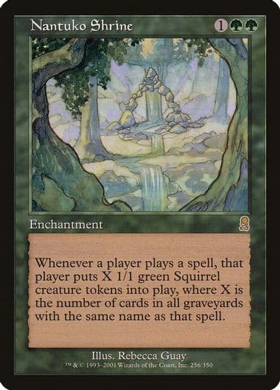Nantuko Shrine Odyssey Magic card