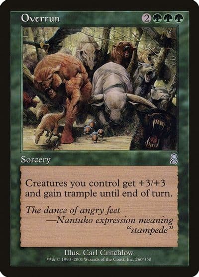 Overrun Odyssey Magic card