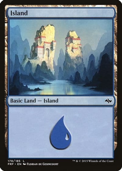 Island 178 Fate Reforged Magic card