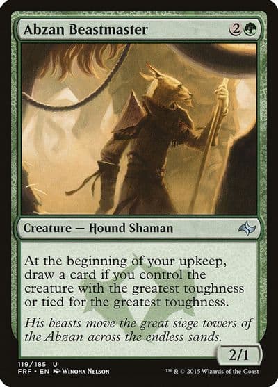 Abzan Beastmaster Fate Reforged Magic card