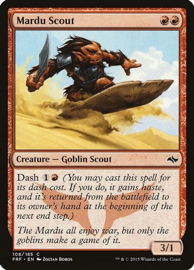 Mardu Scout Fate Reforged Magic card