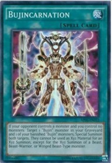 Bujincarnation Astral Pack 6 Yu-Gi-Oh! card