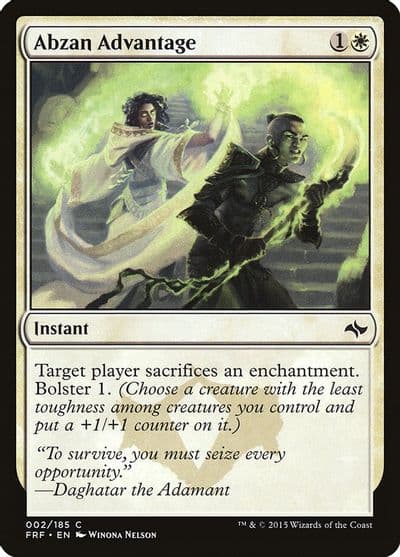 Abzan Advantage Fate Reforged Magic card