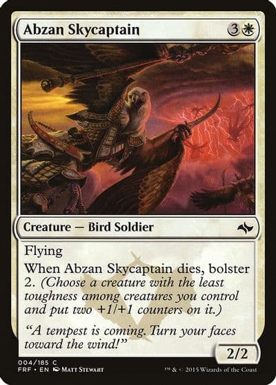 Abzan Skycaptain Fate Reforged Magic card