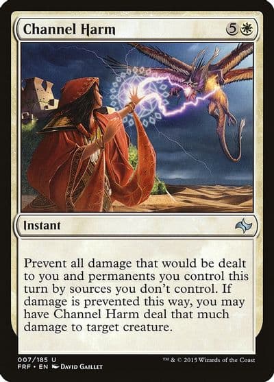 Channel Harm Fate Reforged Magic card