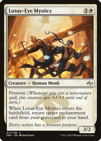 Lotus Eye Mystics Fate Reforged Magic card