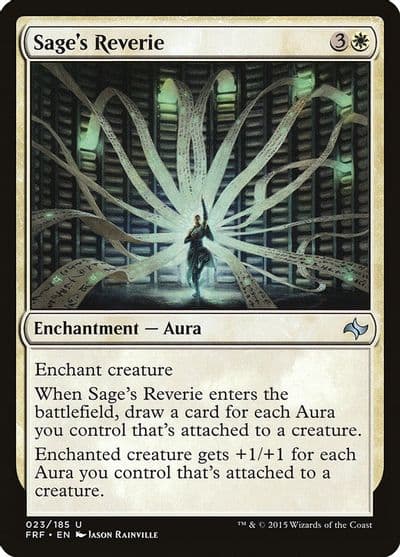 Sages Reverie Fate Reforged Magic card