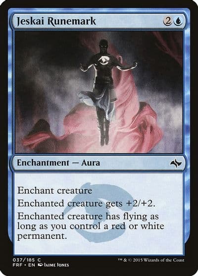 Jeskai Runemark Fate Reforged Magic card