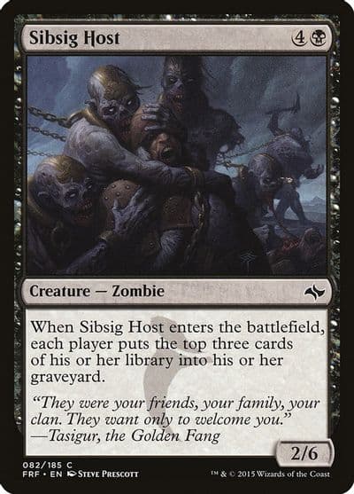 Sibsig Host Fate Reforged Magic card