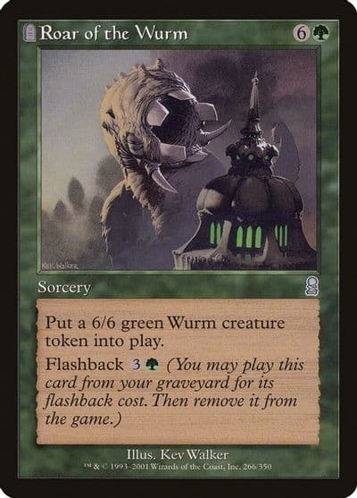Roar of the Wurm Odyssey Magic card
