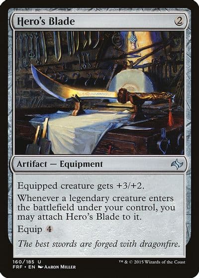 Heros Blade Fate Reforged Magic card