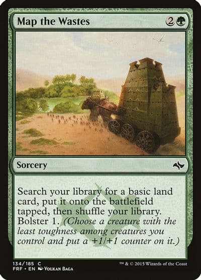 Map the Wastes Fate Reforged Magic card