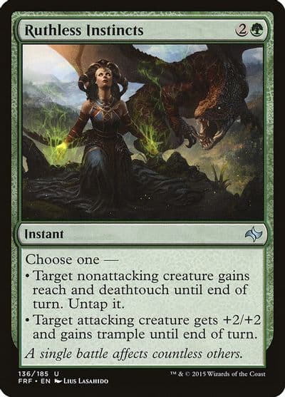Ruthless Instincts Fate Reforged Magic card