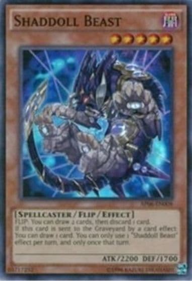 Shaddoll Beast Astral Pack 6 Yu-Gi-Oh! card