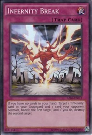 Infernity Break Astral Pack 6 Yu-Gi-Oh! card