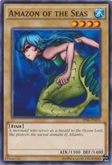 Amazon of the Seas Astral Pack 6 Yu-Gi-Oh! card