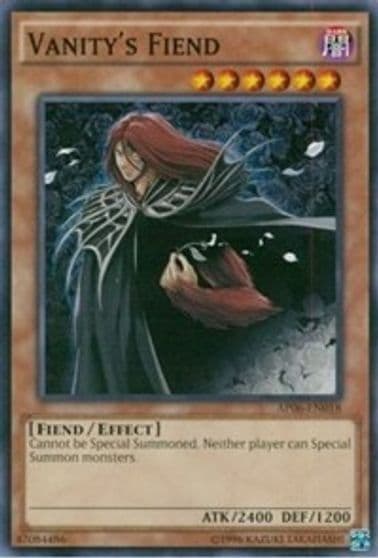 Vanitys Fiend Astral Pack 6 Yu-Gi-Oh! card