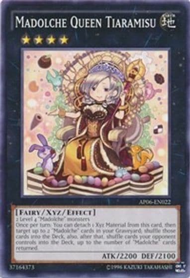 Madolche Queen Tiaramisu Astral Pack 6 Yu-Gi-Oh! card
