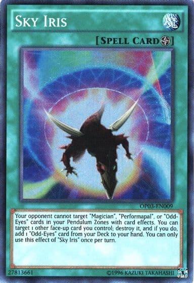 Sky Iris OTS Tournament Pack 3 Yu-Gi-Oh! card