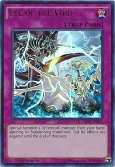Eye of the Void Secrets of Eternity Yu-Gi-Oh! card