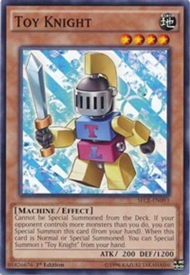 Toy Knight Secrets of Eternity Yu-Gi-Oh! card