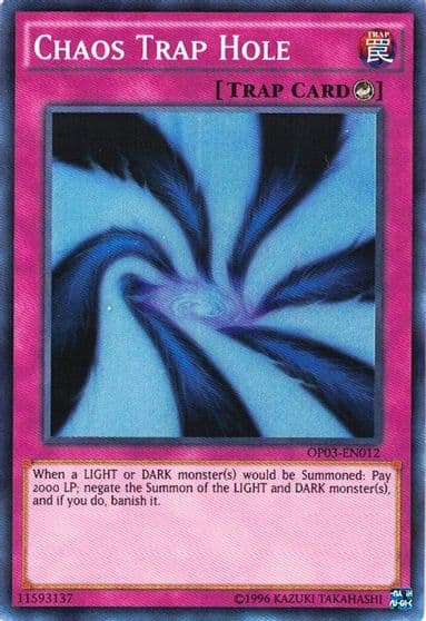 Chaos Trap Hole OTS Tournament Pack 3 Yu-Gi-Oh! card