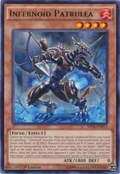 Infernoid Patrulea Secrets of Eternity Yu-Gi-Oh! card