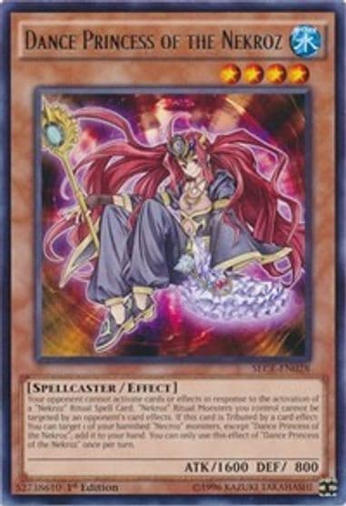 Dance Princess of the Nekroz Secrets of Eternity Yu-Gi-Oh! card