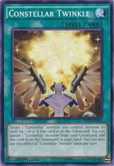 Constellar Twinkle Secrets of Eternity Yu-Gi-Oh! card