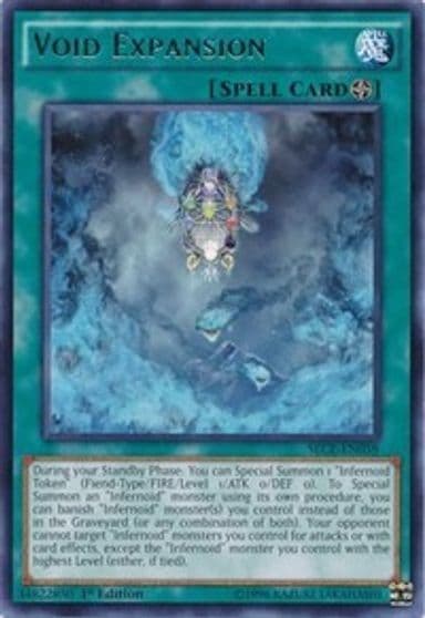 Void Expansion Secrets of Eternity Yu-Gi-Oh! card