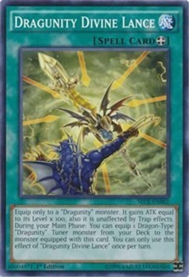 Dragunity Divine Lance Secrets of Eternity Yu-Gi-Oh! card