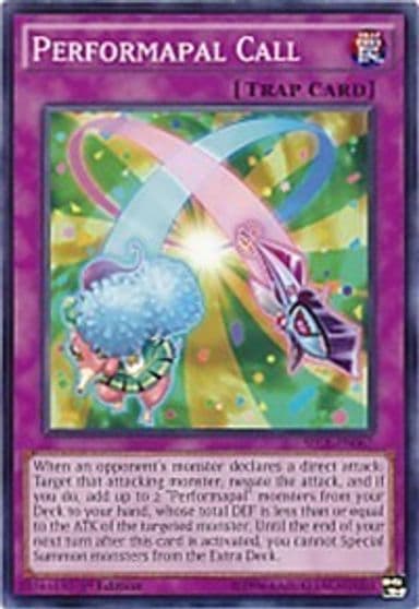 Performapal Call Secrets of Eternity Yu-Gi-Oh! card