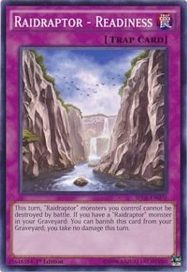 Raidraptor Readiness Secrets of Eternity Yu-Gi-Oh! card