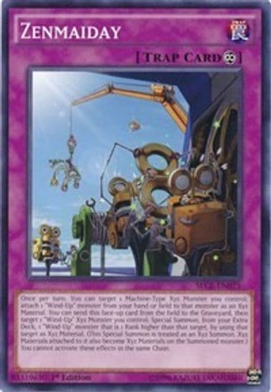 Zenmaiday Secrets of Eternity Yu-Gi-Oh! card