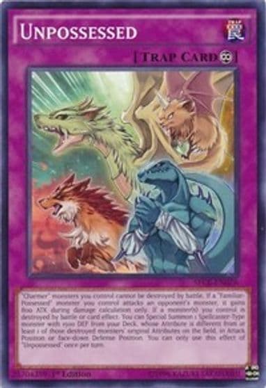 Unpossessed Secrets of Eternity Yu-Gi-Oh! card