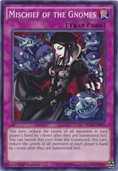 Mischief of the Gnomes Secrets of Eternity Yu-Gi-Oh! card
