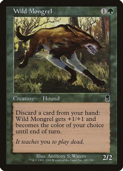 Wild Mongrel Odyssey Magic card