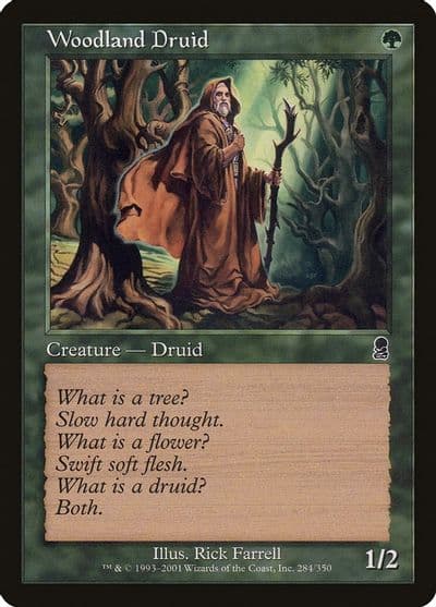 Woodland Druid Odyssey Magic card